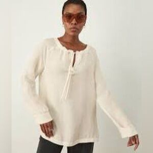 Aday New Horizons Tunic, Cream, size XS - NWOT